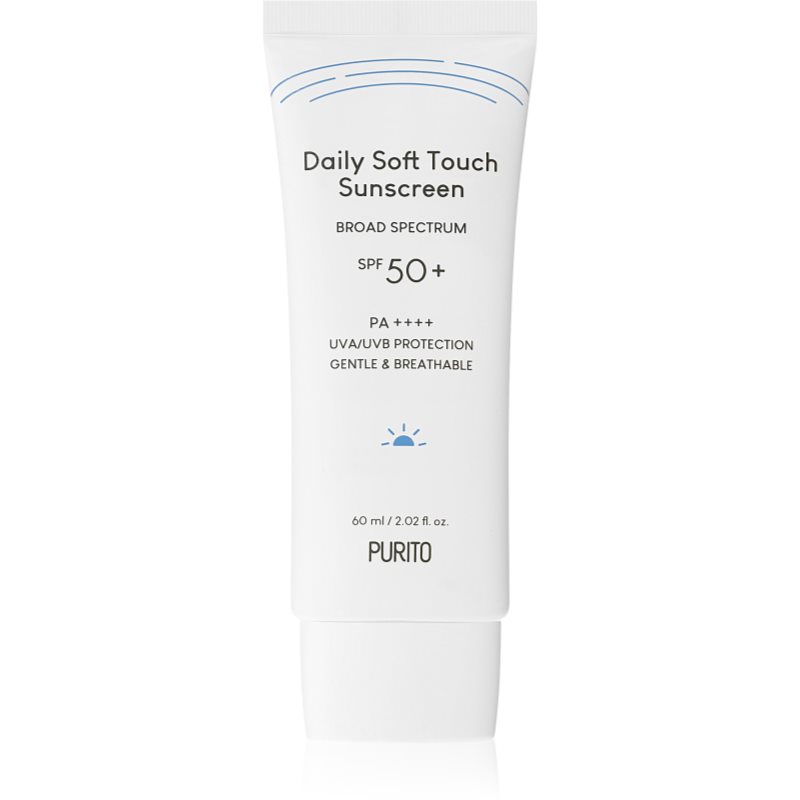 Purito Daily Soft Touch Sunscreen Crema Fata Iluminatoare De Protectie Spf 50+ 60 Ml