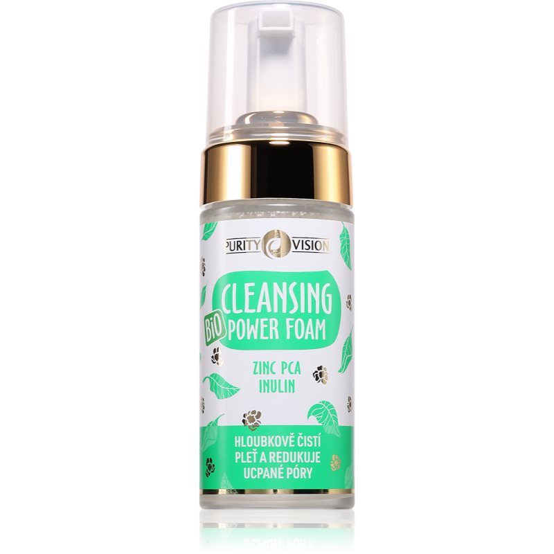 Purity Vision BIO Cleansing Power Foam crema hidratanta pentru curatare cu efect calmant 90 ml