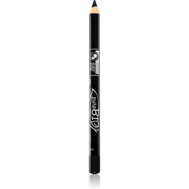 puroBIO Cosmetics Eyeliner eyeliner khol culoare 01 Black 1,3 g