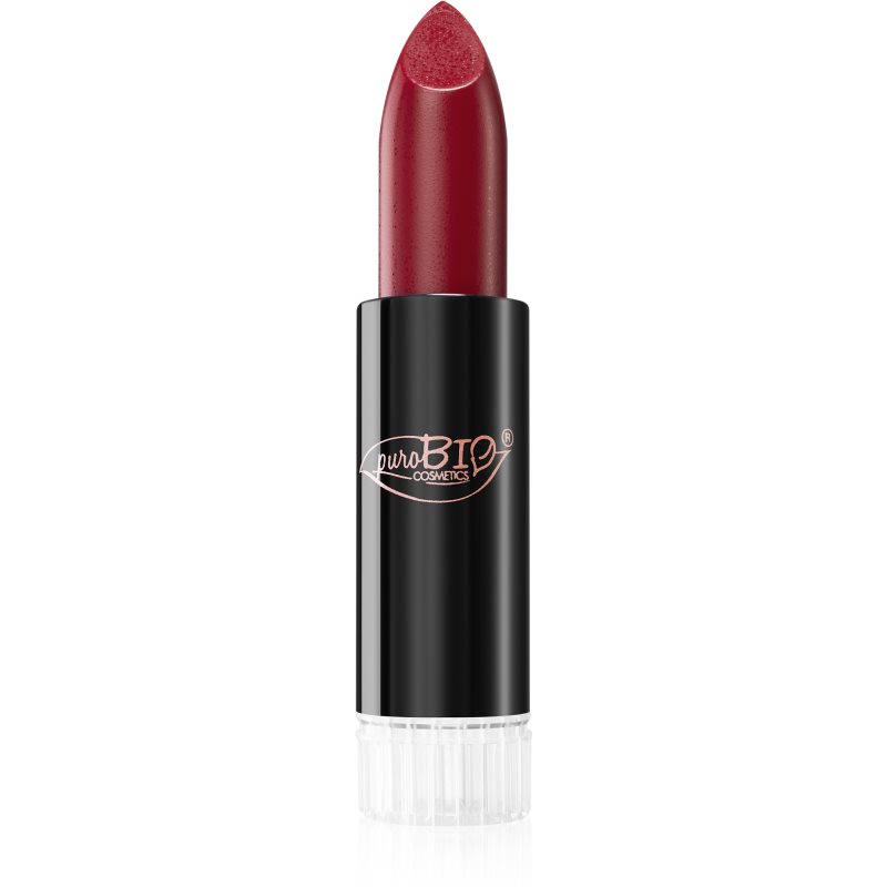 puroBIO Cosmetics Creamy Matte ruj crema rezervă culoare 103 Rosso Fragola 4,4 g