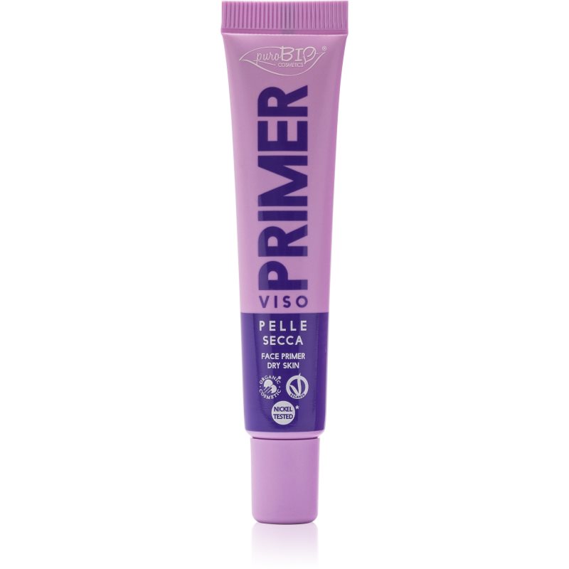 puroBIO Cosmetics Primer baza de machiaj pentru tenul uscat 15 ml