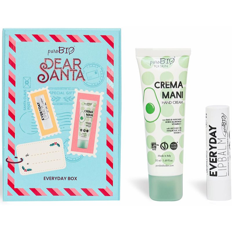 puroBIO Cosmetics Dear Santa Everyday Box set cadou 2 buc