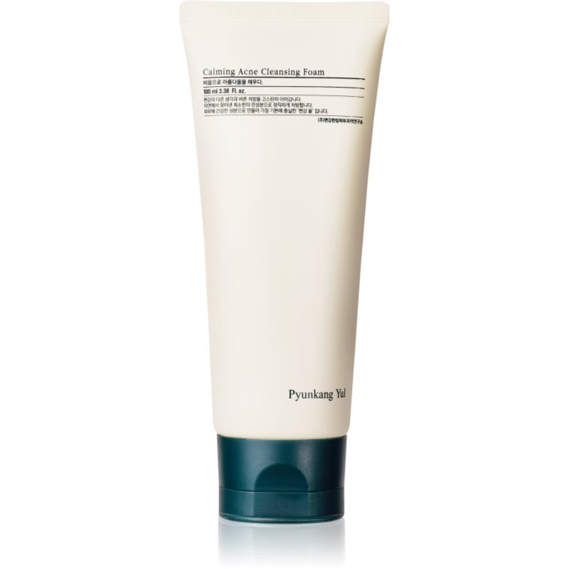 Pyunkang Yul Calming Acne Cleansing Foam spuma de curatare revigoranta pentru ten acneic 100 ml