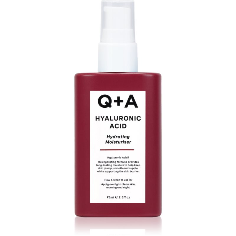 Q+A Hyaluronic Acid crema hidratanta usoara faciale 75 ml