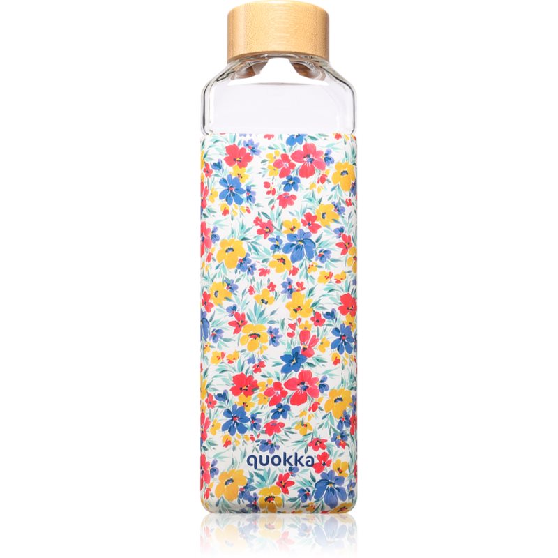 Quokka Storm sticlă pentru apă Ditsy Florar 700 ml