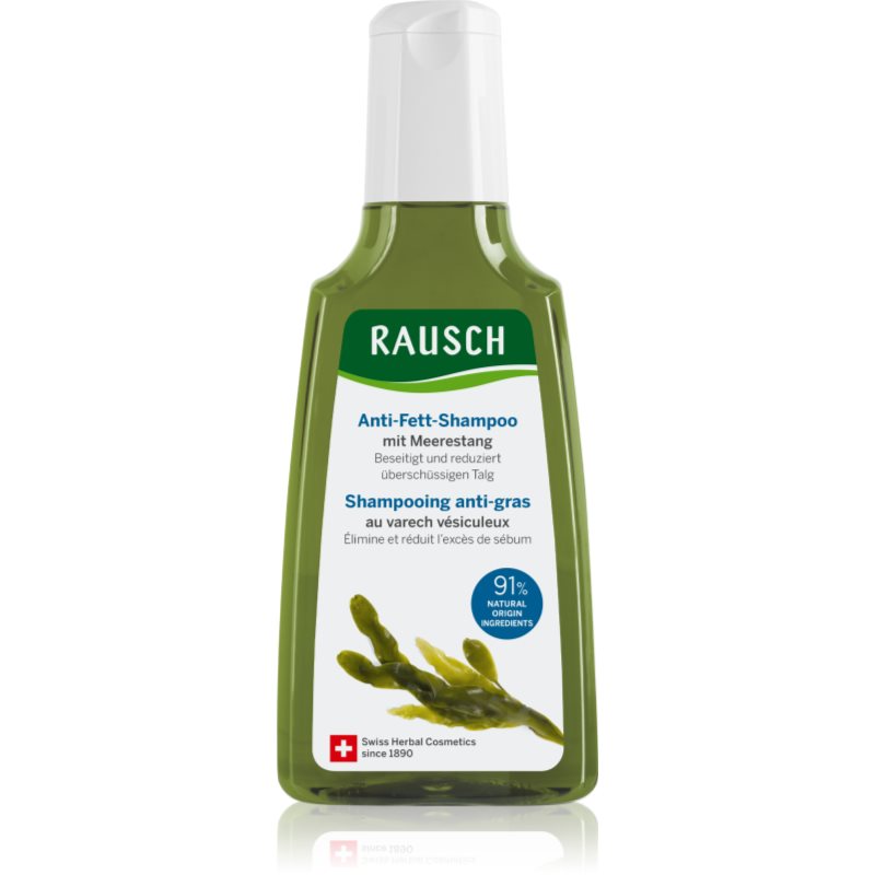 Rausch Degreasing Shampoo With Seaweed șampon pentru scalp gras 200 ml
