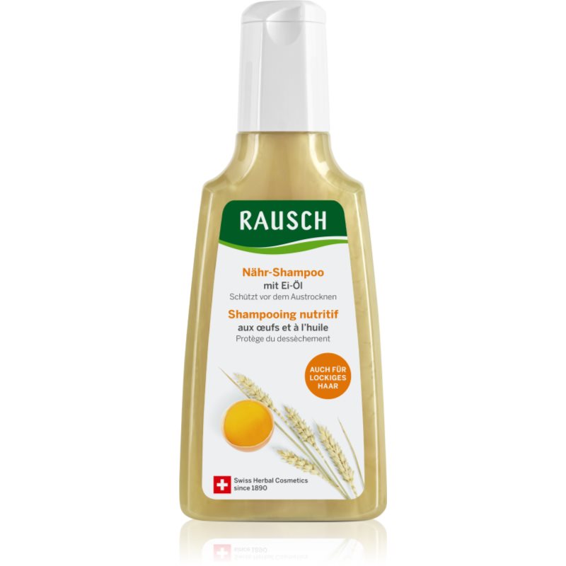 Rausch Nourishing Shampoo With Egg-Oil sampon hranitor pentru par uscat 200 ml
