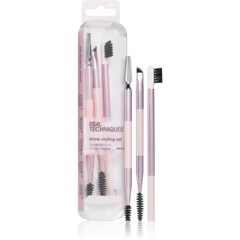 Real Techniques Original Collection Brow set pentru aranjarea sprâncenelor 3 buc