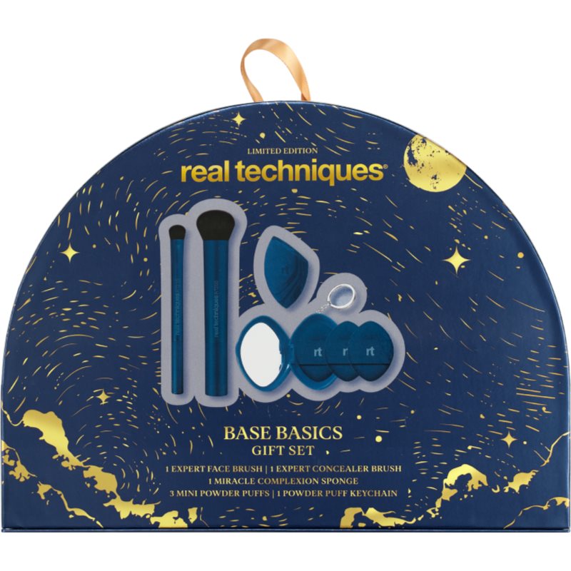 Real Techniques Holiday Base Basics set perii machiaj