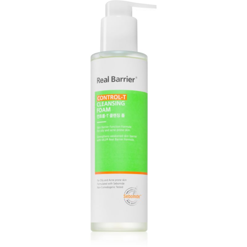 Real Barrier Control-T spuma de curatat pentru ten gras si problematic 190 ml