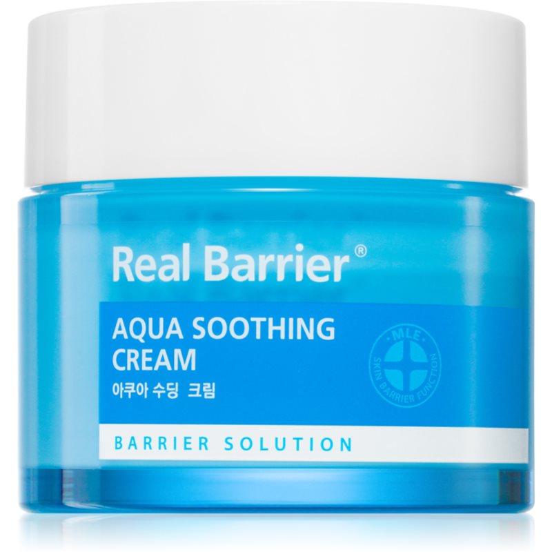 Real Barrier Aqua Soothing gel crema hidratant pentru netezirea pielii 50 ml