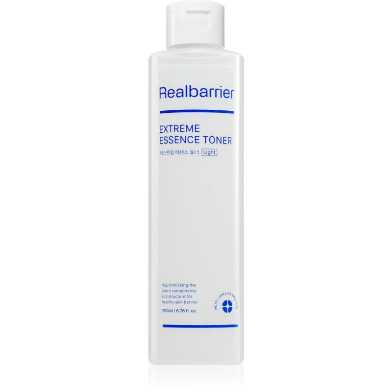 Real Barrier Extreme Light tonic pentru hidratarea pielii pentru piele sensibilă 200 ml