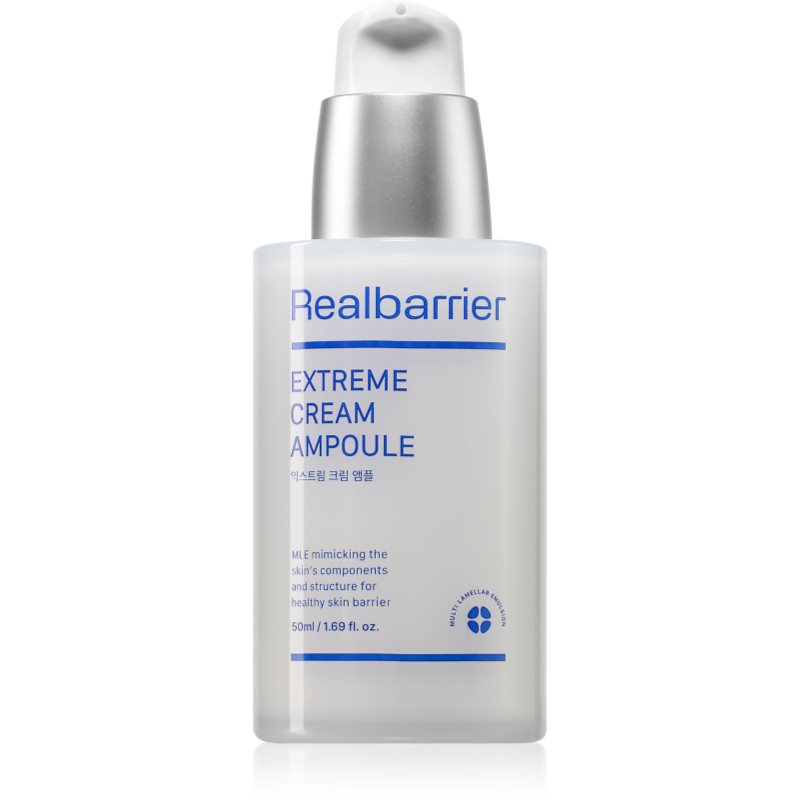 Real Barrier Barrier Solution Extreme ser regenerator intens pentru piele uscata spre sensibila 50 ml