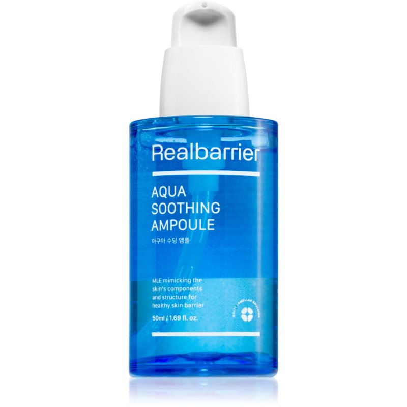 Real Barrier Aqua Soothing Ampoule ser facial hidratant cu efect calmant 50 ml