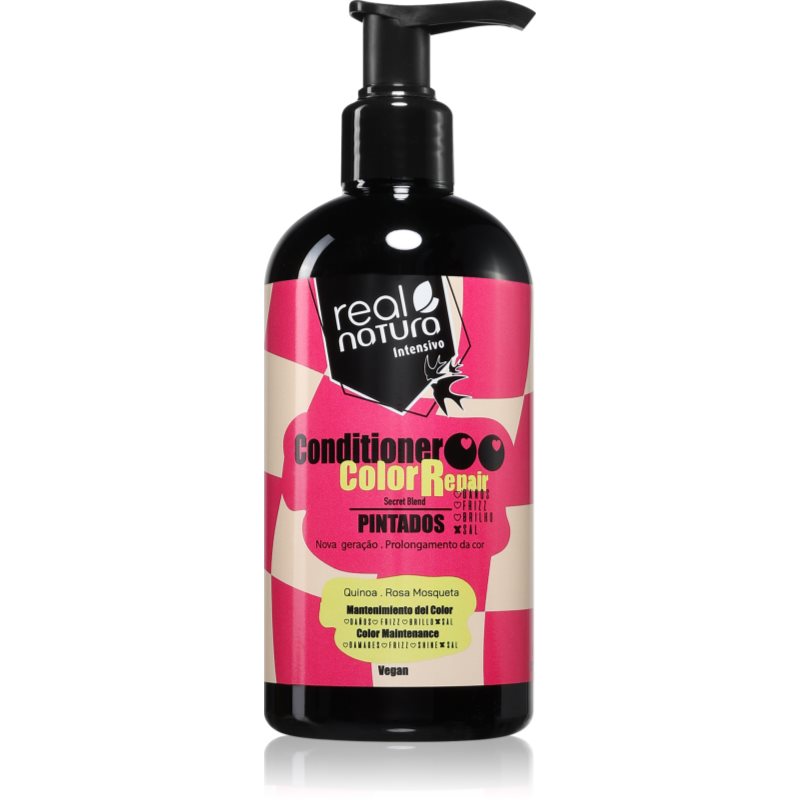 Real Natura Color Repair balsam pentru păr vopsit 300 ml
