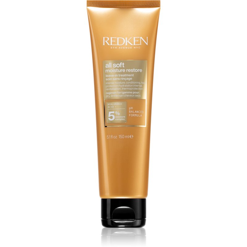 Redken All Soft Tratament pentru intarirea firului de par ce nu necesita clatire nutritie si hidratare 150 ml