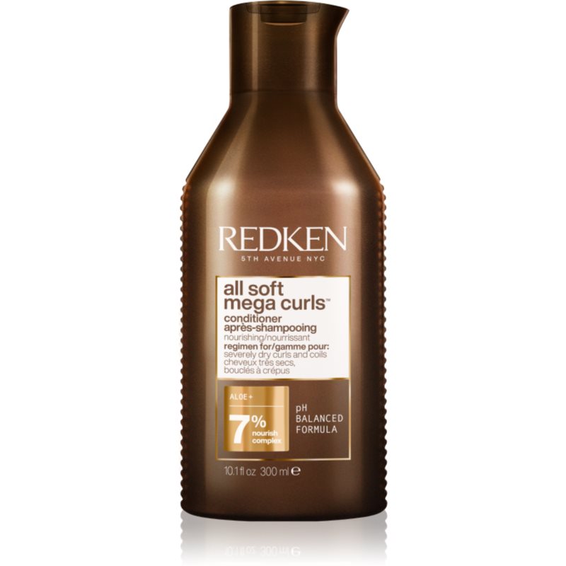 Redken All Soft Mega Curls conditioner for wavy and curly hair 300 ml