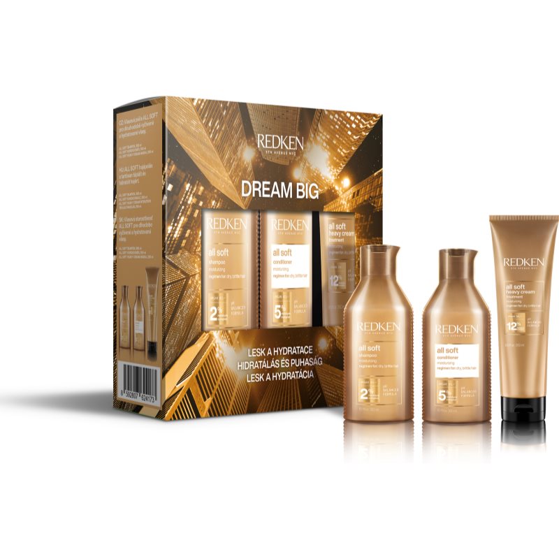 Redken All Soft set cadou (pentru par uscat)