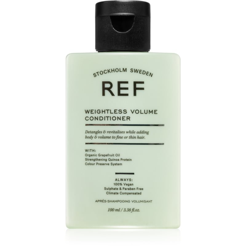 REF Weightless Volume Conditioner Balsam pentru par fin si moale. volum de la radacini 100 ml