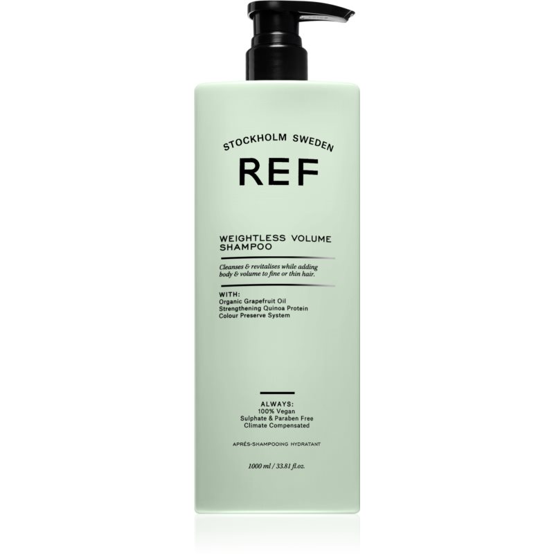 Ref Weightless Volume Shampoo Sampon Pentru Par Fin, Moale Volum De La Radacini 1000 Ml