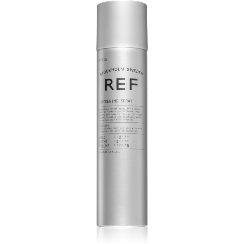REF Styling Spray de păr cu fixare ușoară pentru par fin 300 ml