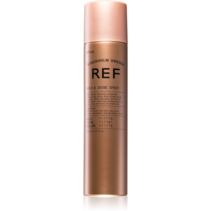 REF Hold & Shine Spray N°545 spray pentru păr pentru fixare și formă 300 ml