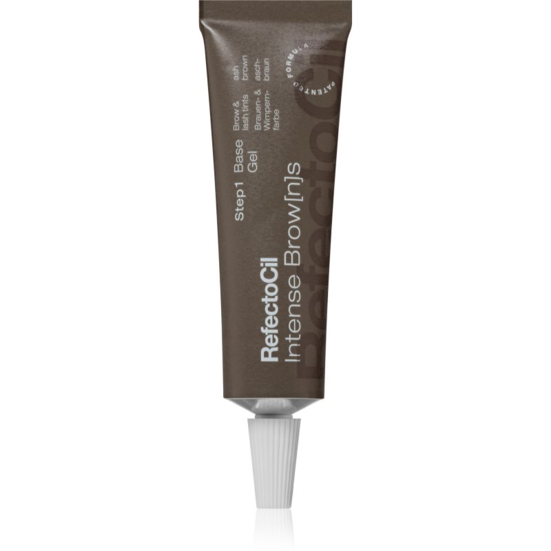 RefectoCil Intense Brow[n]s Base Gel vopsea pentru sprancene si gene cu textura de gel culoare Ash Brown 15 ml