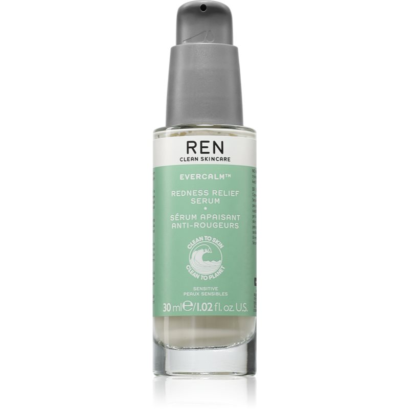 REN Evercalm Redness Relief Serum ser calmant pentru piele sensibilă 30 ml