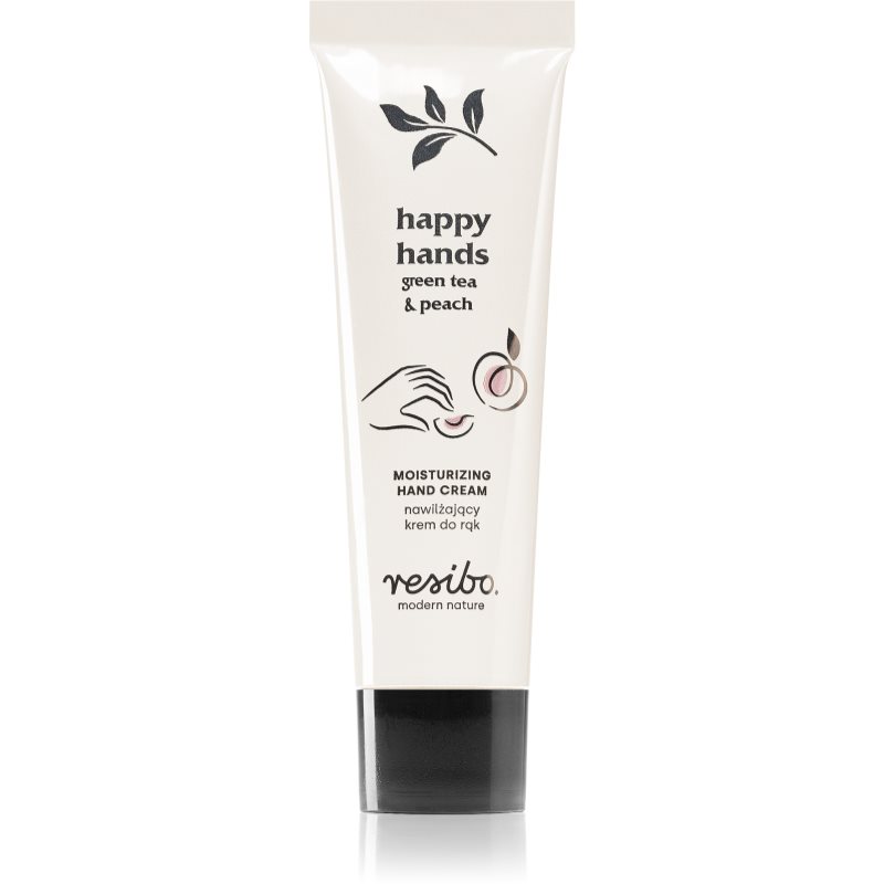 Resibo Happy Hands Green Tea & Peach crema de maini hidratanta 50 ml