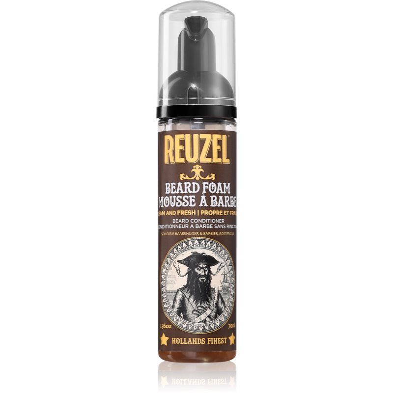 Reuzel Clean &amp; Fresh Beard Foam spuma pentru barbă 70 ml