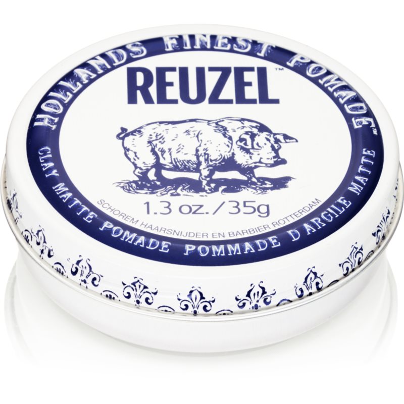 Reuzel Hollands Finest Pomade Clay lut modelator cu efect matifiant 35 g