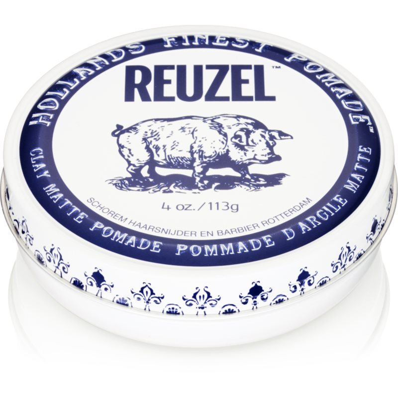 Reuzel Hollands Finest Pomade Clay lut modelator cu efect matifiant 113 g