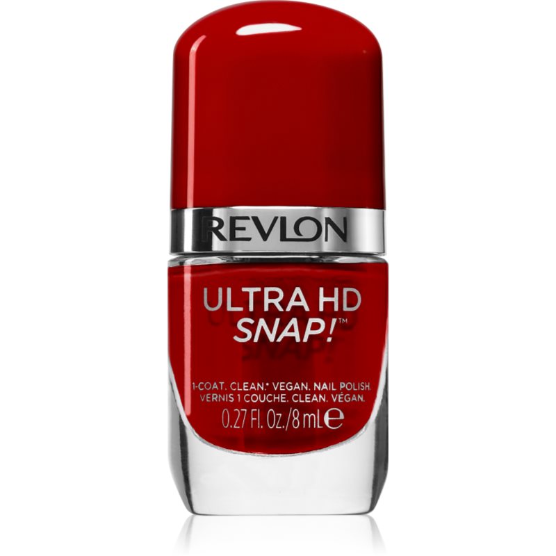 Revlon Cosmetics Ultra HD Snap!™ lac de unghii cu uscare rapida culoare N°030 Cherry On Top 8 ml