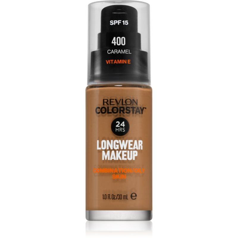 Revlon Cosmetics ColorStay™ machiaj matifiant de lungă durată pentru ten gras și mixt culoare 400 Caramel 30 ml