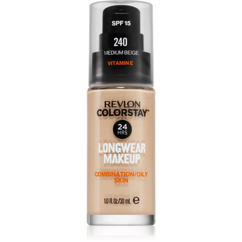 Revlon Cosmetics ColorStay™ machiaj matifiant de lungă durată pentru ten gras și mixt culoare 240 Medium Beige 30 ml