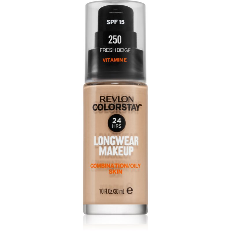 Revlon Cosmetics ColorStay™ machiaj matifiant de lungă durată pentru ten gras și mixt culoare 250 Fresh Beige 30 ml