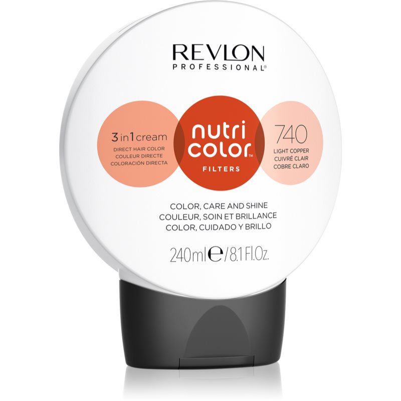 Revlon Professional Nutri Color Filters Toning masca tonifianta si hranitoare pentru uz profesonial 740 240 ml
