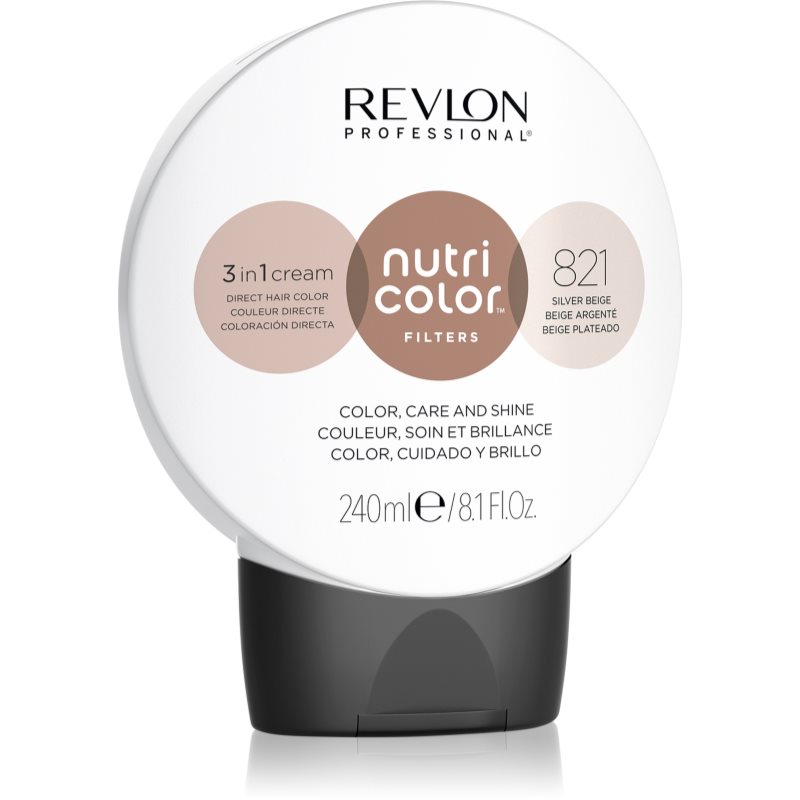 Revlon Professional Nutri Color Filters Toning masca tonifianta si hranitoare pentru uz profesonial 821 100 ml