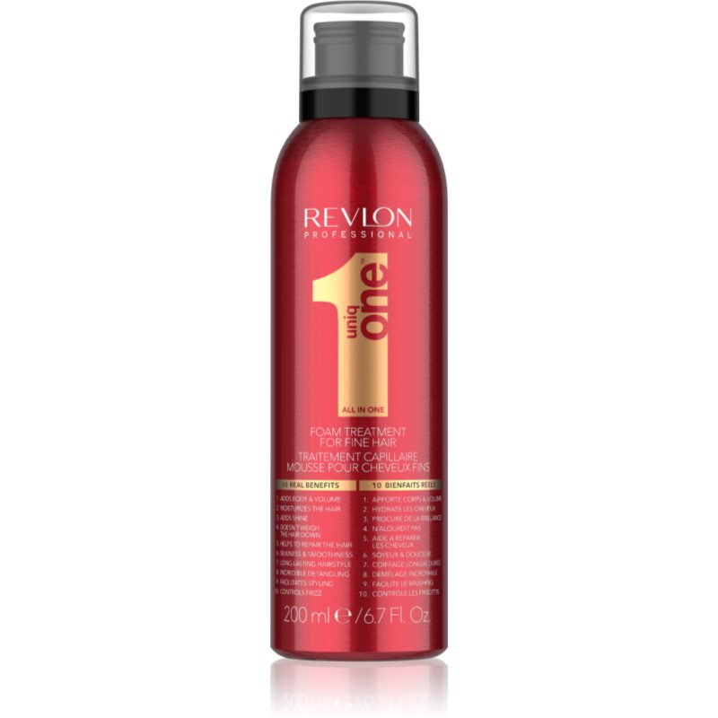 Revlon Professional Uniq One All In One Classsic spuma pentru par fin 200 ml