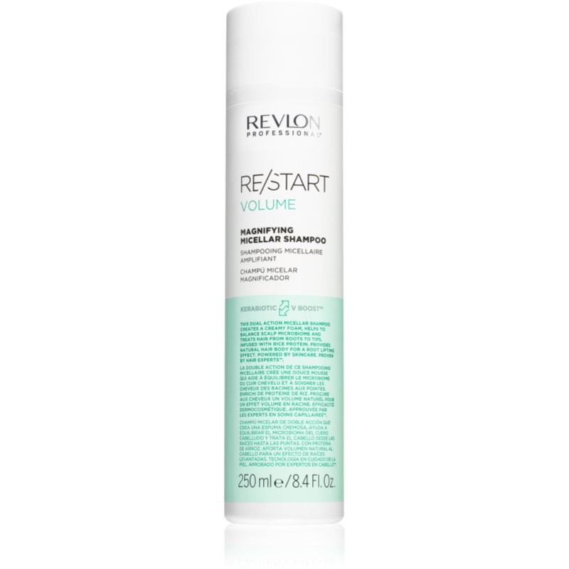 Revlon Professional Re/Start Volume șampon micelar pentru volum pentru par fin 250 ml