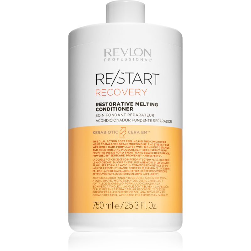 Revlon Professional Re/start Recovery Balsam Pentru Regenerare Pentru Parul Deteriorat Si Fragil 750 Ml