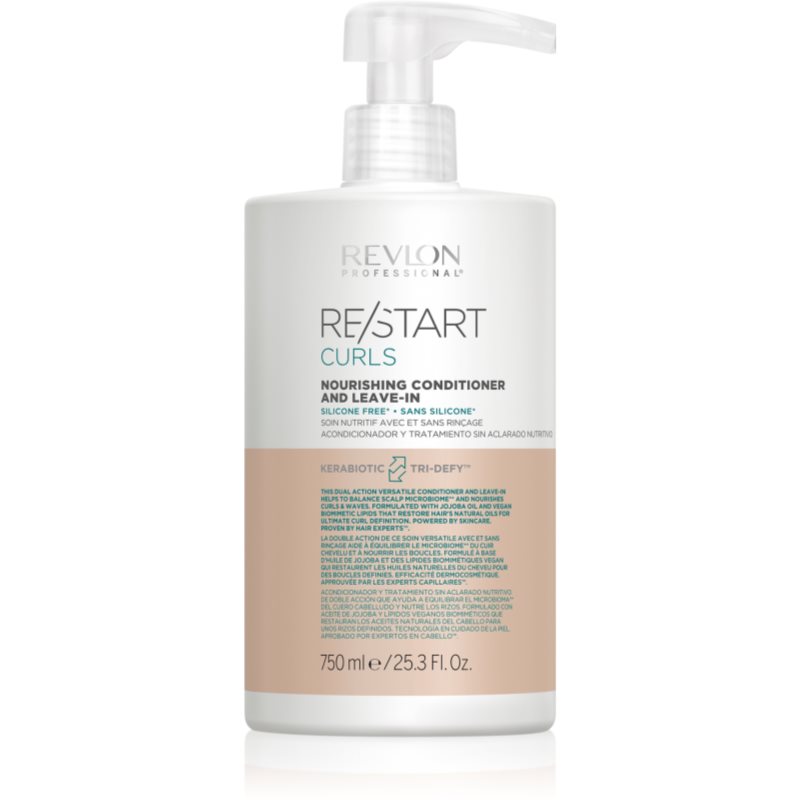 Revlon Professional Re/Start Curls balsam texturizant pentru par ondulat si cret 750 ml