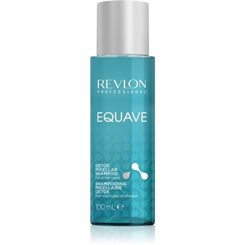 Revlon Professional Equave Detox Micellar Shampoo șampon micelar cu efect detoxifiant pentru toate tipurile de par 100 ml