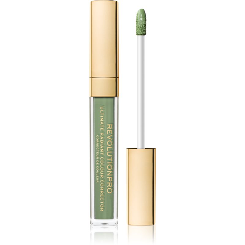 Revolution PRO Ultimate Radiant Colour Corrector corector iluminator pentru pielea cu imperfectiuni culoare Green 4,5 ml