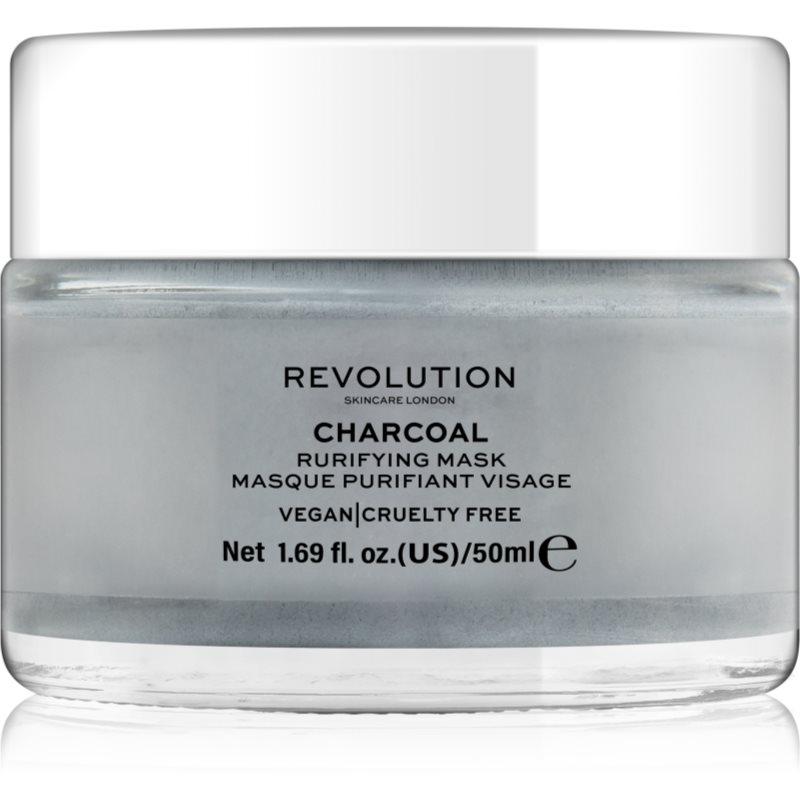 Revolution Skincare Purifying Charcoal masca de fata pentru curatare 50 ml