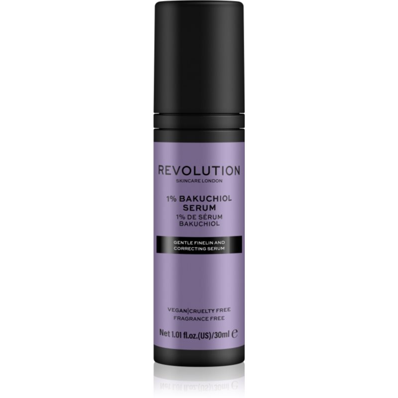 Revolution Skincare 1% Bakuchiol Serum ser uleios antioxidant, pentru față pentru uniformizarea nuantei tenului 30 ml