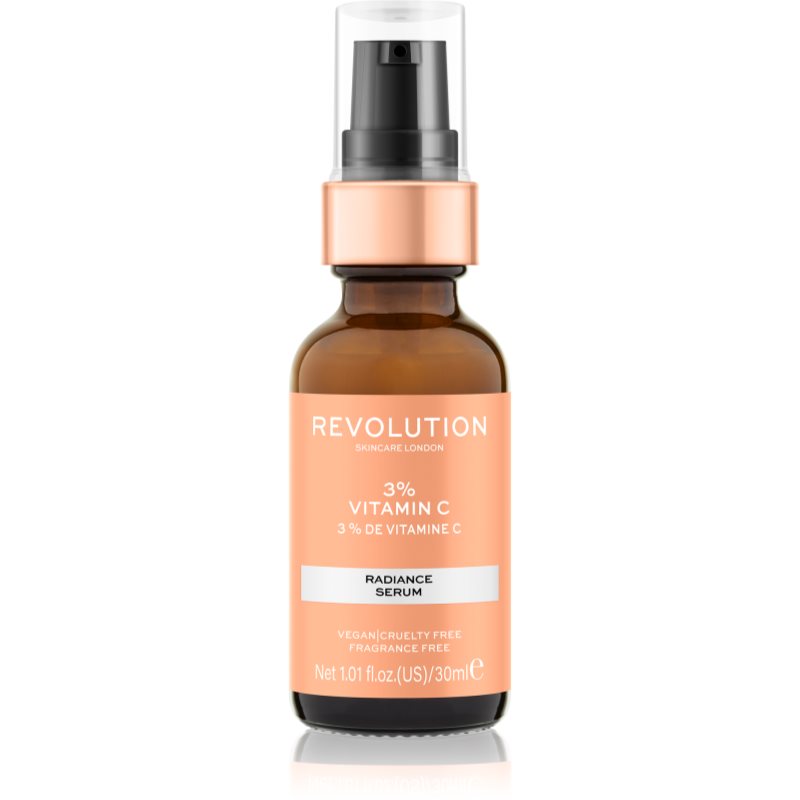 Revolution Skincare Vitamin C 3% ser stralucire cu vitamina C 30 ml