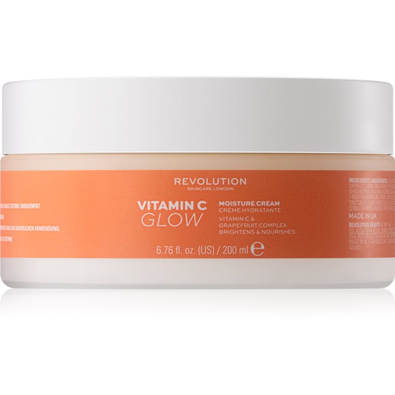 Revolution Skincare Body Vitamin C (Glow) crema hidratanta cu efect iluminator pentru corp 200 ml