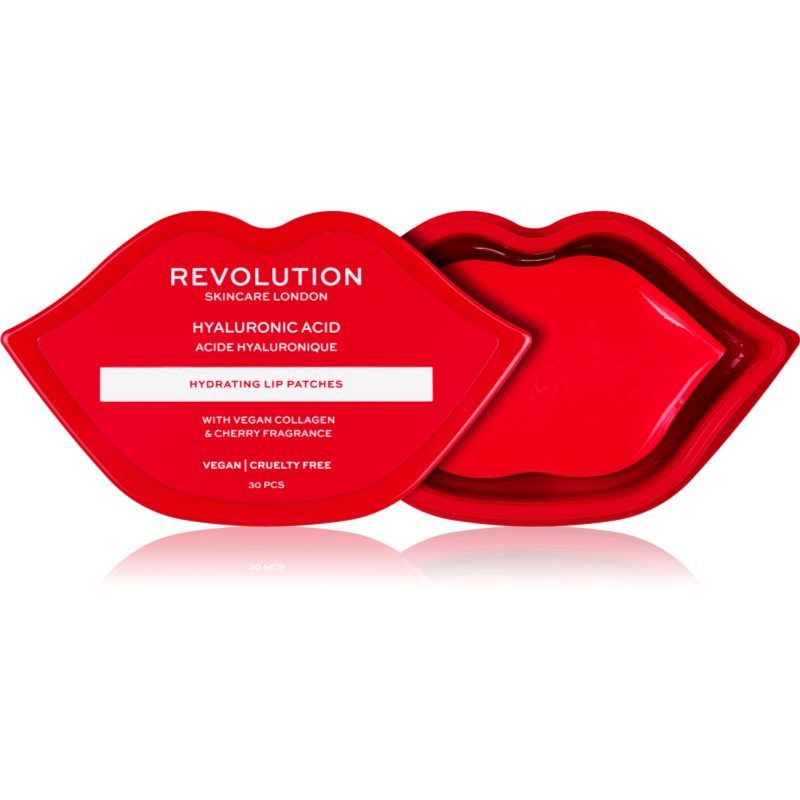 Revolution Skincare Hyaluronic Acid mască hidratantă pentru buze 30 buc