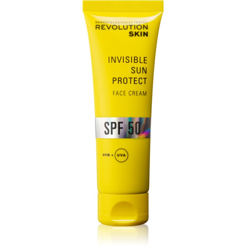 Revolution Skincare Sun Protect Invisible fluid protecție SPF 50 50 ml